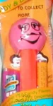 (image for) Batting Lashes Funky Face Pez on Orange Stem MIB