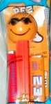 (image for) Cool Funky Face Pez on Orange Stem MIP