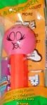 (image for) Kiss Funky Face Pez on Orange Stem MIP