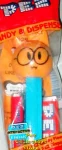 (image for) Nerd Funky Face Pez on Blue Stem MIP