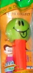 (image for) Silly Funky Face Pez on Orange Stem MIP