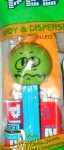 (image for) Worried Funky Face Pez on Blue Stem MIP