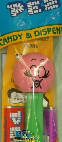 (image for) Kiss Funky Face Pez on Green Stem MIB