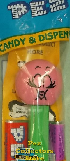 (image for) Kiss Funky Face Pez on Green Stem MIB