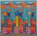 Finding Nemo Pez set with Nemo, Dory and Bruce Mint on Card