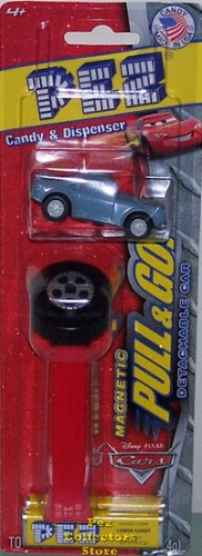 (image for) Disney Pull and Go Detachable Cars 2 Finn McMissile Pez MOC