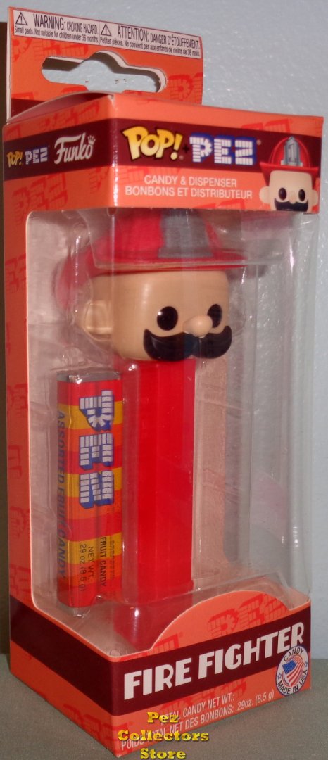 (image for) Funko Exclusive Pez Pal Red Fireman POP!+PEZ