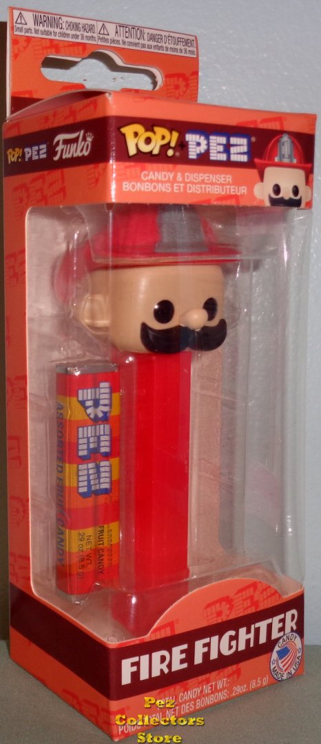 (image for) Funko Exclusive Pez Pal Red Fireman POP!+PEZ - Click Image to Close