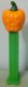 (image for) 2014 Flat Top Halloween Pumpkin Pez on Green Stem Loose SOS