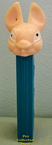 (image for) Pierced Ear Fat Earred Bunny FEB Pez Flesh head 3.9 Blue Yugo NF Stem