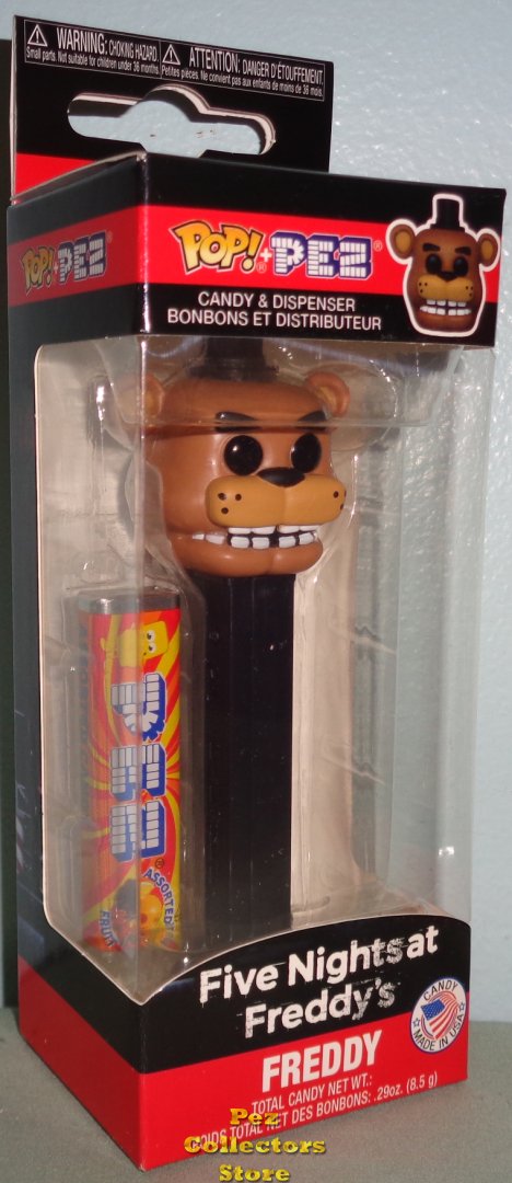 (image for) Five Nights at Freddy's - Freddy POP! PEZ - Click Image to Close