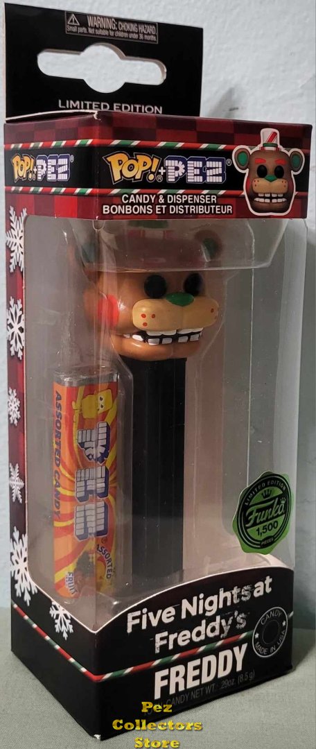 (image for) Ltd Ed. Five Nights at Freddy's - Holiday Freddy POP! PEZ