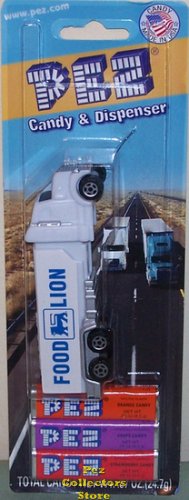 (image for) Food Lion Hauler Truck Rig Promotional Pez MOC