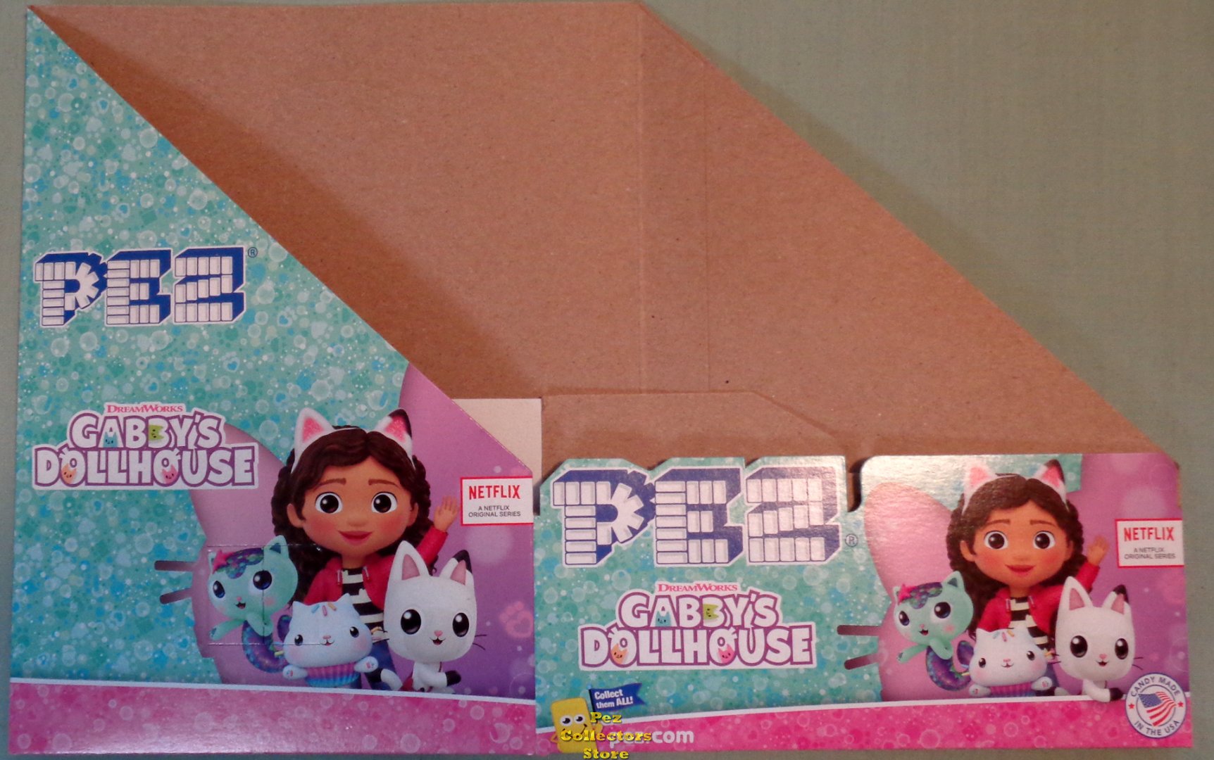 (image for) 2023 Gabby's Dollhouse Pez Counter Display Box