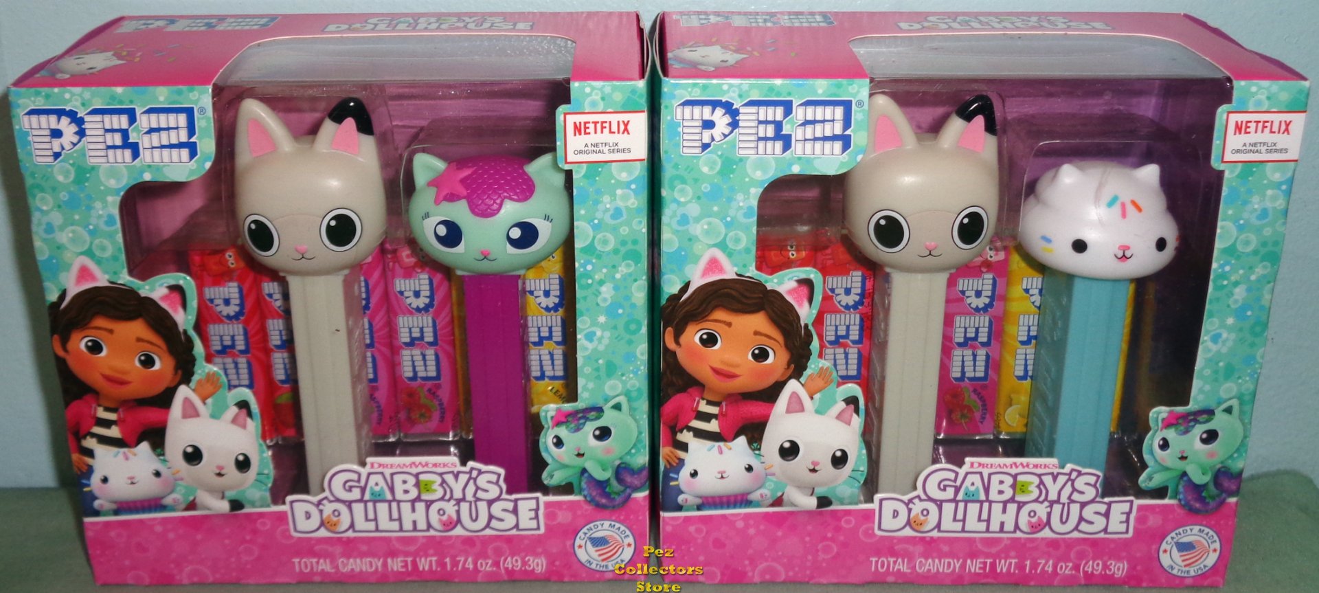 (image for) Gabby's Dollhouse Pez Twin Pack Pair - Click Image to Close