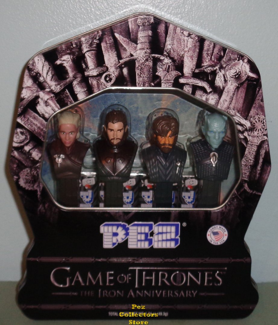 (image for) Game of Thrones Pez Gift Tin - Click Image to Close