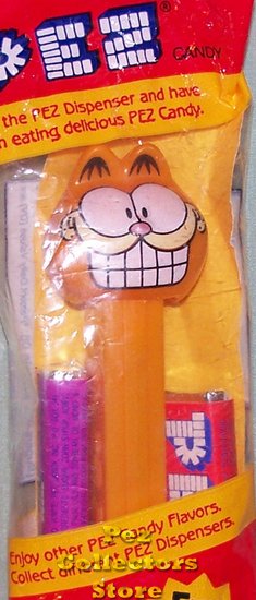 (image for) Garfield with Cheezy Grin Pez Series I MIB - Click Image to Close