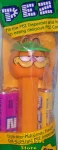 (image for) Garfield with Visor Pez Series I 4.9 stem MIB