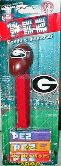 (image for) Georgia Bulldogs Football Ltd. Ed. Pez MOC - Click Image to Close