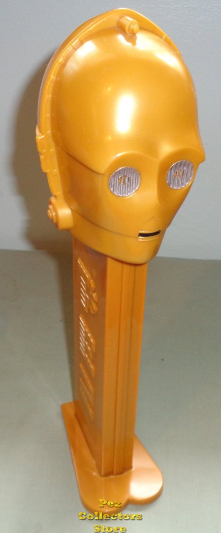 Modal Additional Images for Star Wars Limited Edition Metallic Gold C3PO Giant Pez Light-Up Eyes Sound Effects