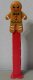 (image for) Gingerbread Man Pez on Red Stem Loose Save on Shipping