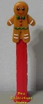 (image for) Gingerbread Man Pez on Red Stem Loose Save on Shipping