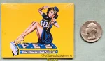 (image for) Pez Girl on Peppermint Candy Pack 2" x 3" Magnet by Nostalgic Art