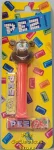 (image for) Glew Brown Bear Pez on Neon Red Stem Gold Tongue Floating Candies