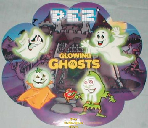 (image for) Glowing Ghosts European Bubble Sticker