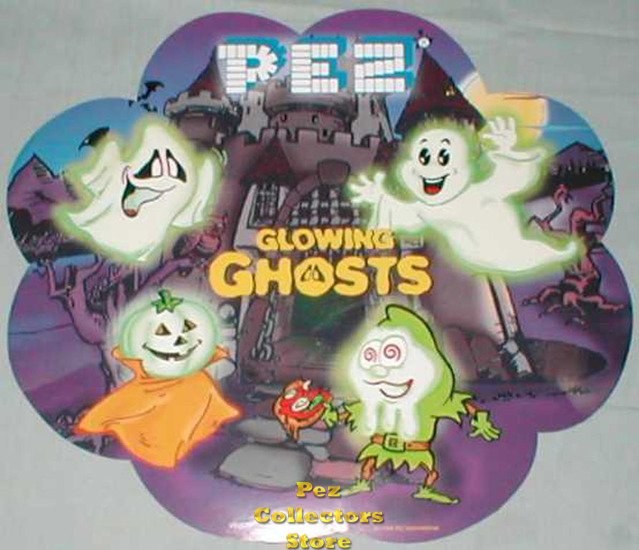 (image for) Glowing Ghosts European Bubble Sticker