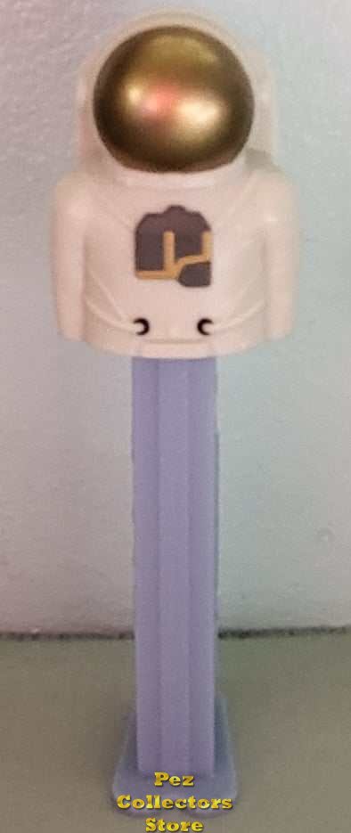 (image for) Gold Head Pez Astronaut from Space Mission Pez Loose SOS