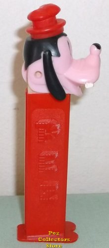 (image for) Goofy C Pez Removable Hat Hair and Ears on Transition Stem