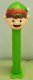 (image for) 2021 Christmas Elf Green with Red Trim Pez Loose