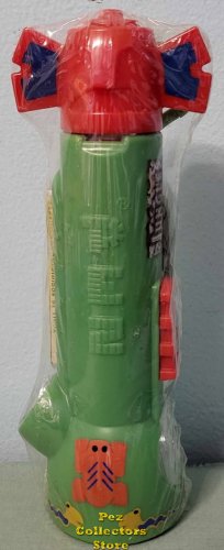 (image for) European Green Jungle Mission Survivor Pez Flashlight Shrink Wrap Packaging
