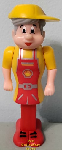 (image for) Shell Gas Pez Pal Boy with Grey Hair and Body Parts Loose