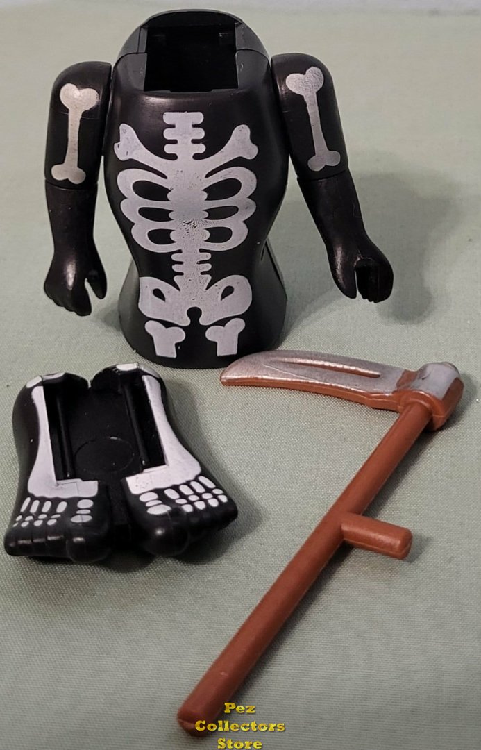 (image for) Grim Reaper Skeleton Pez Body Parts from Series 1 Loose