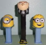 (image for) Despicable Me 3 Gru, mini Jerry and mini Stuart Pez Loose