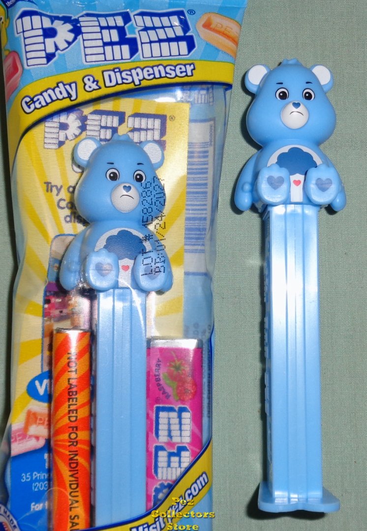 Cheer Bear PEZ Dispenser & Candy, Care Bears