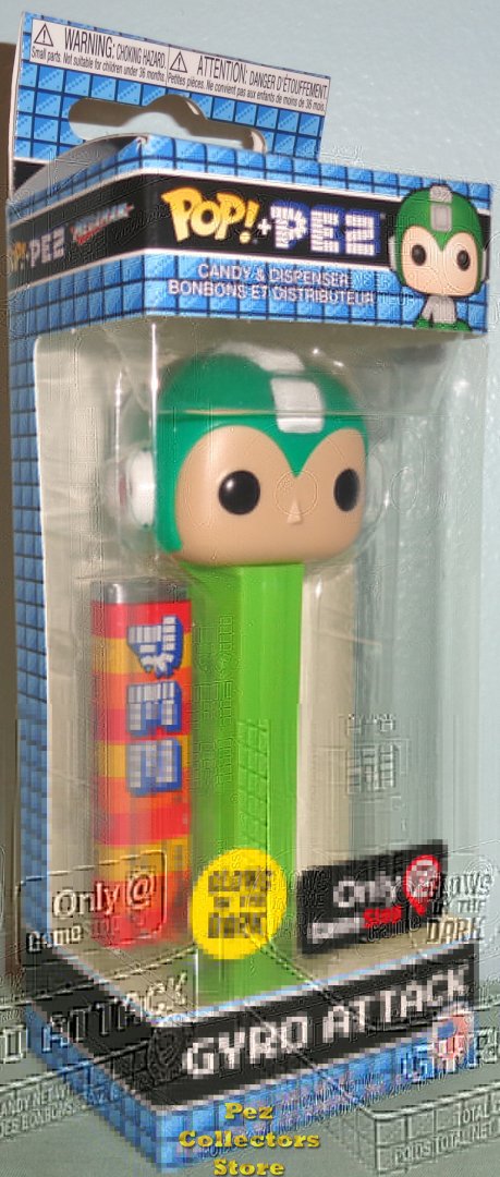 (image for) Mega Man Gyro Attack Game Stop Exclusive Funko POP!+PEZ - Click Image to Close