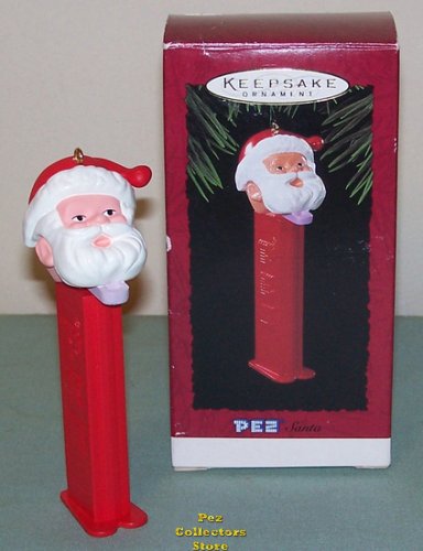 (image for) Hallmark Keepsake Santa Pez Ornament 1995 MIB