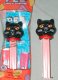 (image for) 2006 Halloween Black Cat Pez Glow in the Dark Stem MIB