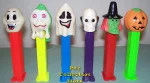 (image for) Halloween Set of 6 Non-Glow Retired Pez Loose