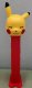 (image for) Pokemon Happy Pikachu Pez on Red Stem Closed Eyes Red Cheeks Loose SOS