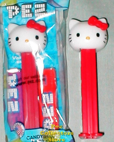 (image for) Hello Kitty with Red Bow Pez MIB - Click Image to Close