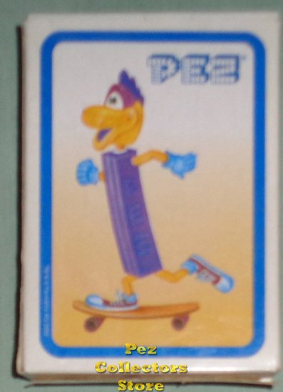(image for) Skateboarding He-Saur Pez Deck of Poker Size Playing Cards
