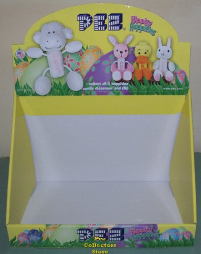 (image for) Easter Hippity Hoppities 2010 Plush Pez Display 12 count Box