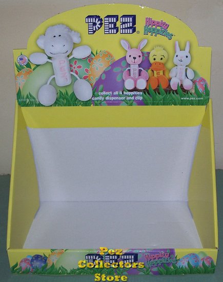 (image for) Easter Hippity Hoppities 2010 Plush Pez Display 12 count Box