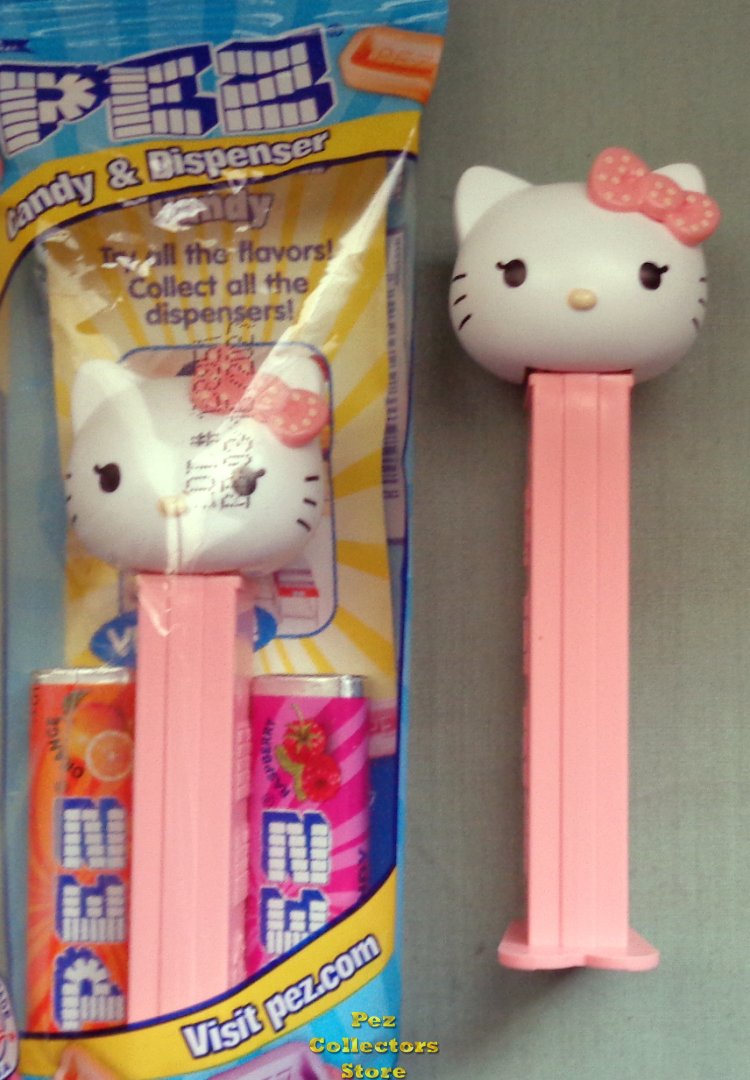 (image for) 2022 USA Hello Kitty Pez with Pink Bow MIB - Click Image to Close