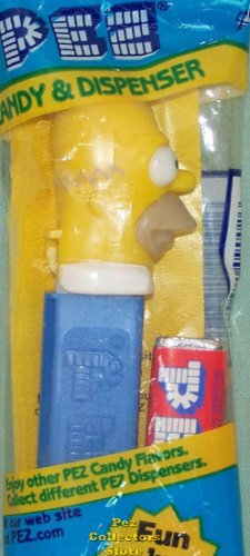 (image for) Homer Simpson Pez MIB