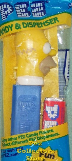 (image for) Homer Simpson Pez MIB